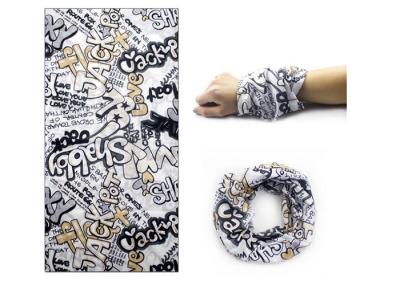 Funny Design Motorcycle Head Wraps , Comfortable Neck Tube  Low Fiber Properties