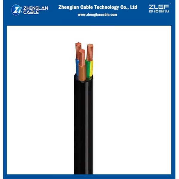 Câble d'alimentation flexible RV-K, isolation XLPE, gaine PVC, conducteur en cuivre de classe 5, 0.6/1kv CU/XLPE/PVC 3x35mm2