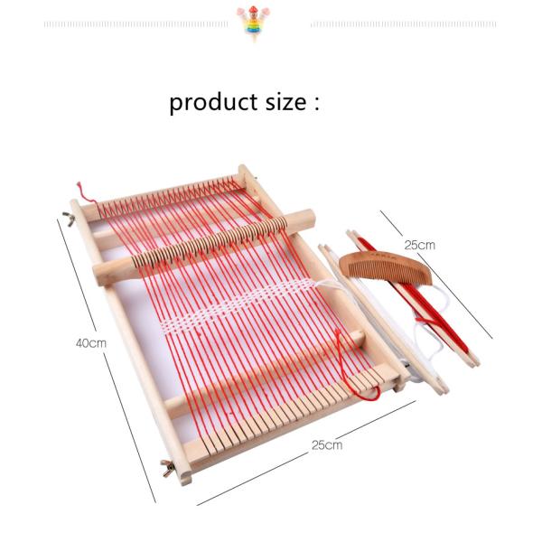 Тень многофункциональных детей большая деревянная сплетя