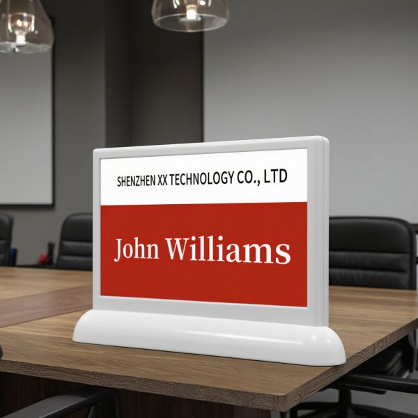 Smart Table Card with Tape Key Key E Ink System for Indoor Paperless Conference Seminar Summit Meeting for OEM & SDK App