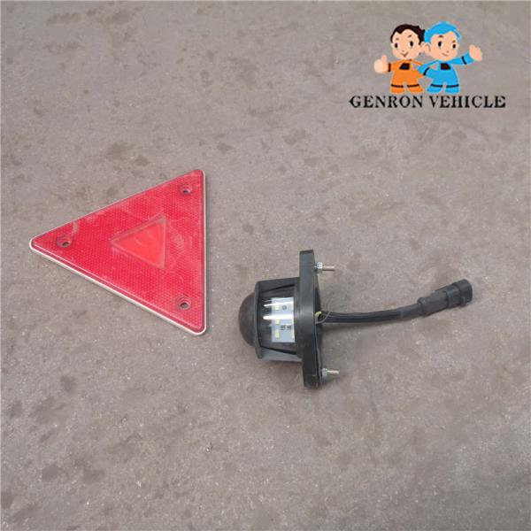 Factory Truck Triangle Reflector License Pate Led Light Lamp Trailer Parts Truck Spares