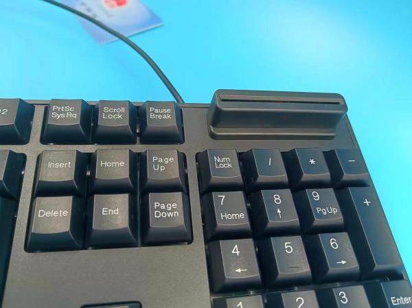 Best Selling Low Profile Smart Card USB Keyboard Smart Card Reader USB Keyboard