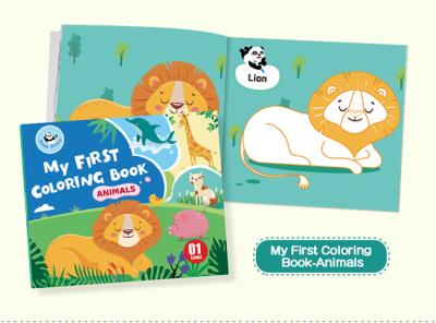 Baby'S First Colouring Book , Intelligence Development Animals Coloring Book
