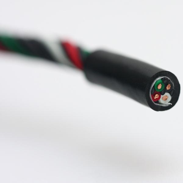 E312831 ECHU UL CABLE RoHS UL2570 PVC Double Insulated Copper Wire Multi Core Shielded Cable