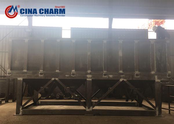 High Reliable Horizontal Cement Storage Silo For Dry Mortar Production Line