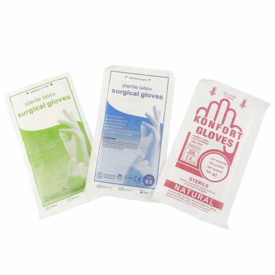 6.5-8.5 o látex médico das luvas descartáveis esterilizou luvas cirúrgicas para a sala de operação