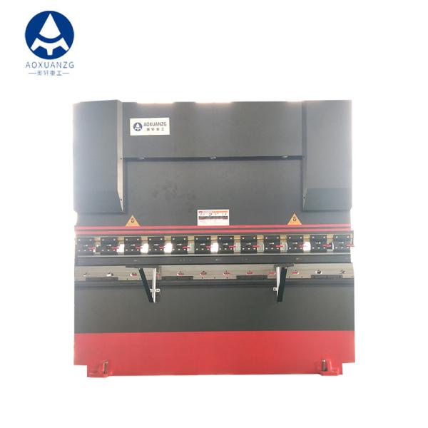 dobladora de acero inoxidable del CNC 125T, freno de acero inoxidable de la prensa 7.5kw de 3200m m