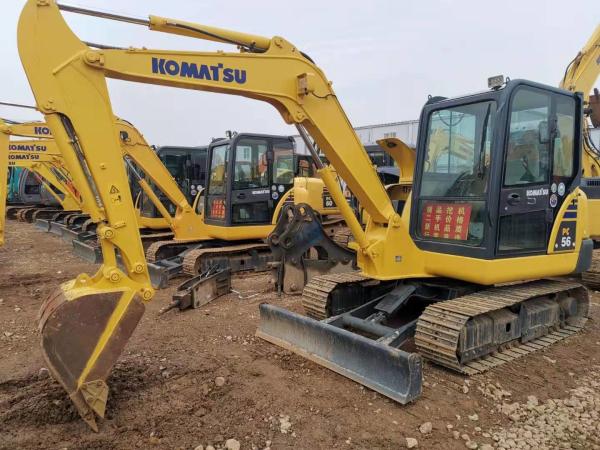 Hydraulic PC60-7 6T Japan Used Komatsu Mini Excavator