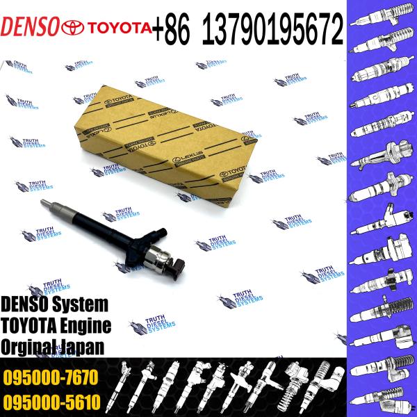 DENSO Hilux Diesel Injector 23670-0R030 23670-0R140 23670-0R190 095000-7670