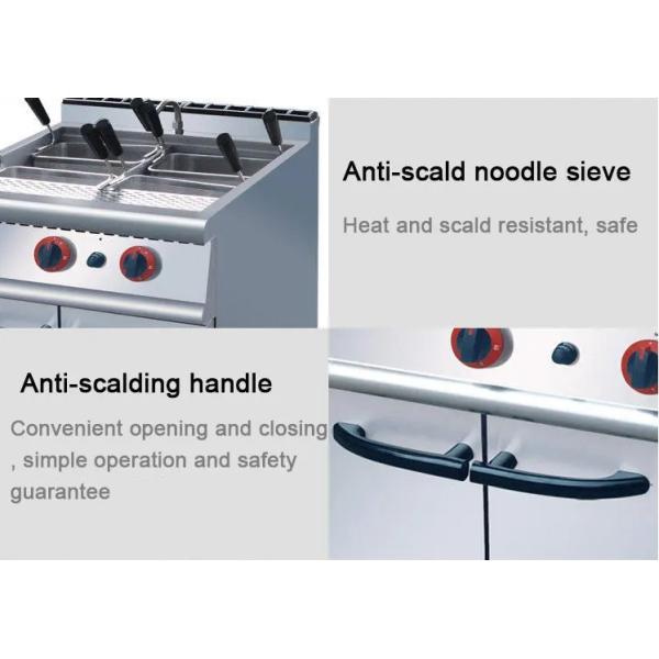 Comercial 4 cabezas fideos Cocinero Restaurante Cocina Gas Máquina de cocción de pasta