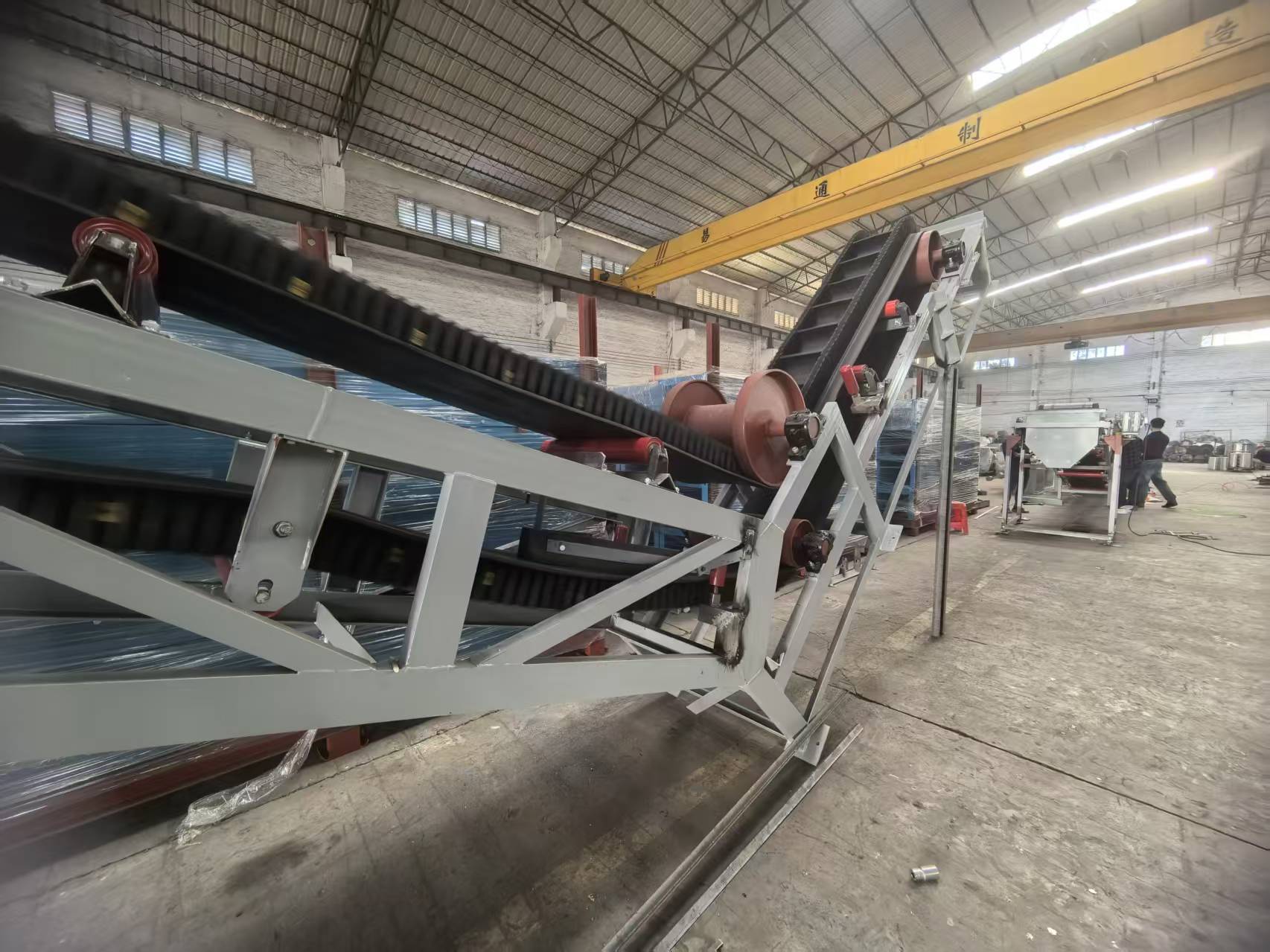 Large‑Inclination Corrugated Sidewall Belt Conveyor