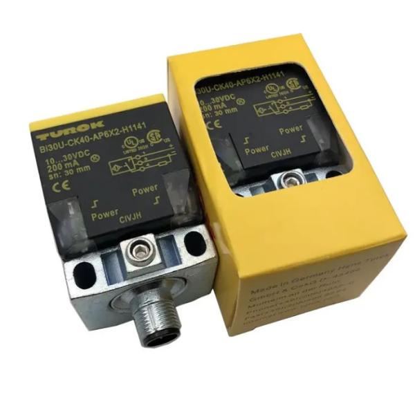 Interruptor de proximidad inductivo inteligente Turck NI50U-QV40-AP6X2-H1141 para automatización industrial
