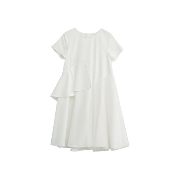 Regular Sleeve Style Layered Dress Knee-length Tulle Baby Girl Dress for Birthday Party