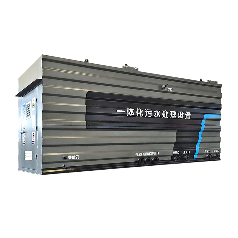 Easily Transportable And Relocatable PLC Controlled Automation Containerized Sewage Treatment Plant with 39.97m² Floor Space