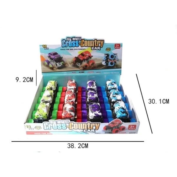 Factory Wholesale Big Wheel Toys Car Friction Toys Mini Inertia Car Toys Best-Selling Global