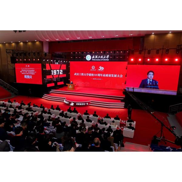 500*1000 mm cabinet and 3840 refresh rate Indoor Full Color Led Display P3.91 Stage Advertising Background