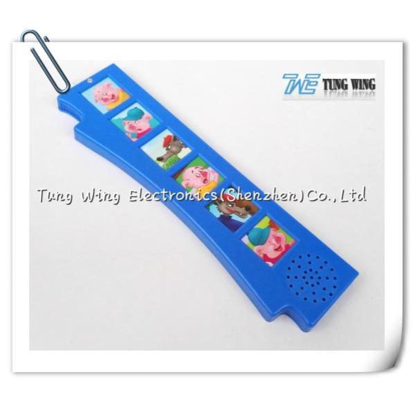 Le panneau sain de module de bruit de bouton poussoir de 6 boutons badine le livre sain du porc de l'enfant trois
