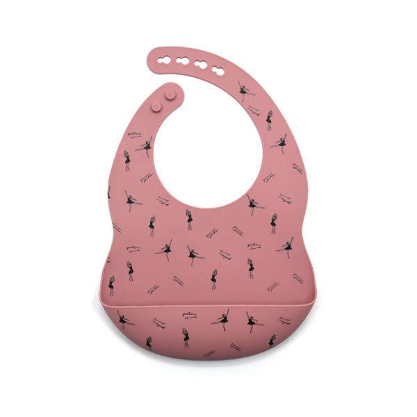 Convenient Medical Grade Food Silicone SGS Milk Feeding Bibs