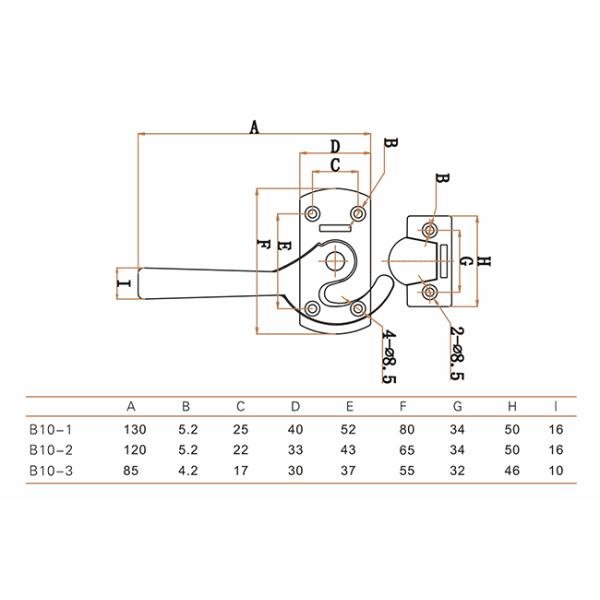 Long Using Life Stainless Steel Handles For High End Sliding Door Toolbox