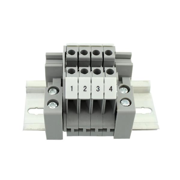 Waterproof Plastic Junction Box 83*81*56mm Electric Distribution Enclosure with Din Rail Terminals