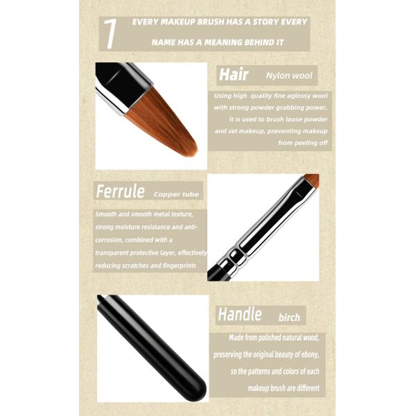 A70 Прочный медной крышкой макияж губные кисти мини губные кисти легко чистить