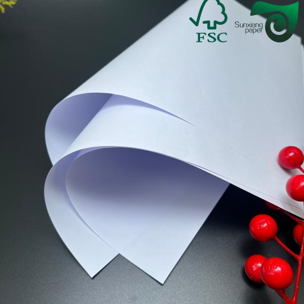 40 gm 50 gm OBA Libre sans revêtement sans bois feuilles de papier d'affichage sans revêtement légères FSC SGS