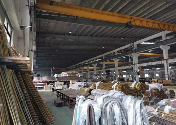 Corrosion Resistant Condenser HSn70-1AB Yellow Copper Pipe