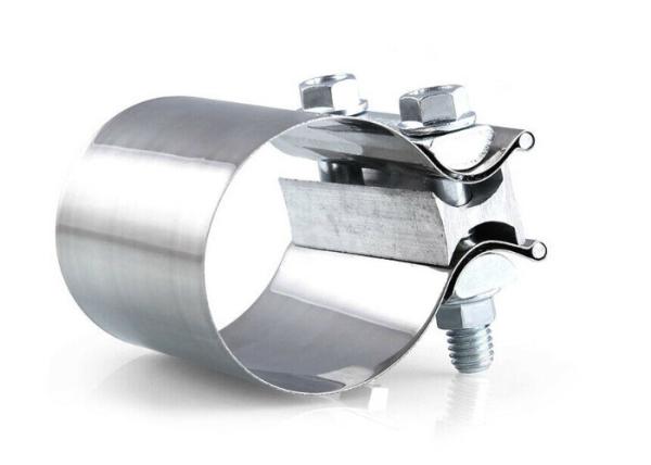 Braçadeira de reparo de escape de junta de topo de aço inoxidável Muffer de vedação perfeita / braçadeira de tubo de descida
