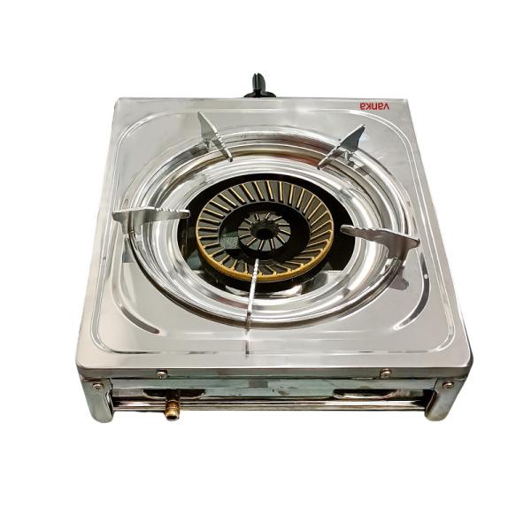 Stainless Steel Single Burner Gas Stove Kitchen Tabletop Cooker