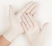 Gants jetables de nitriles avec la certification de la CE