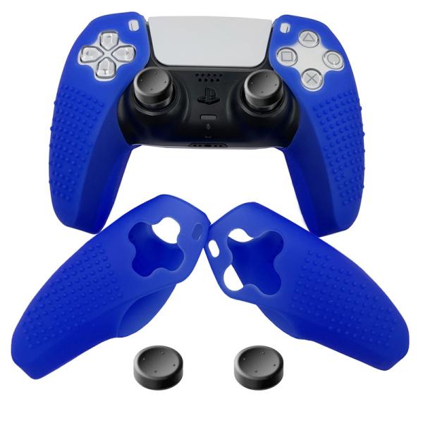 HOXC Multi-Color Protective Ergonomic Soft Controller Non-slip Silicone Case Grips For PS5 Silicone Protector Skins With Thumbstick Caps