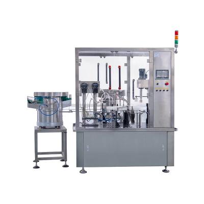 Máquina automática de engarrafamento de garrafas pequenas de xarope