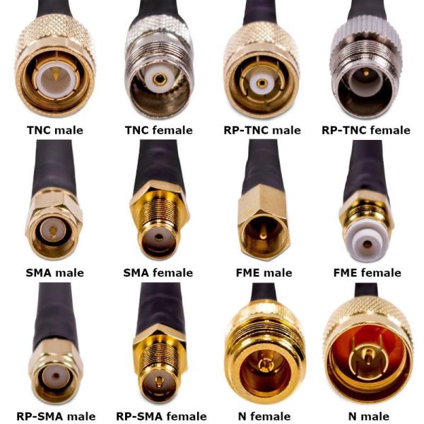 ЛМР400 RF Коаксиальный кабель с N-Male к SMA-Male Plug 50 OHM Входной импеданс