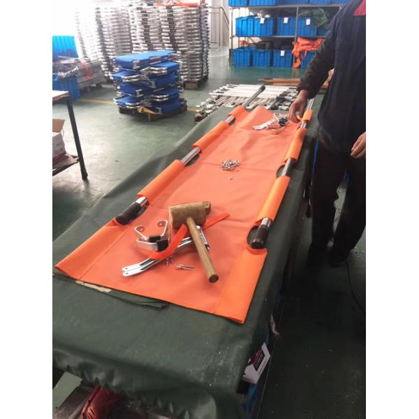 Medical Emergency Rescue 2 Folding Stretcher Collapsible Ambulance Stretcher