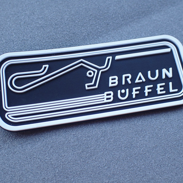 Нетоксические резиновые ярлыки одежды