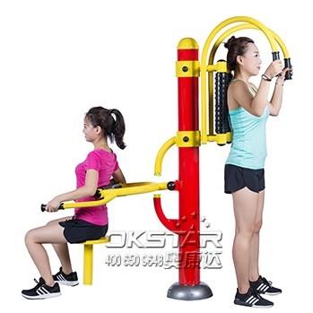 Outdoor Fitness Equipments-outdoor waist and back massager