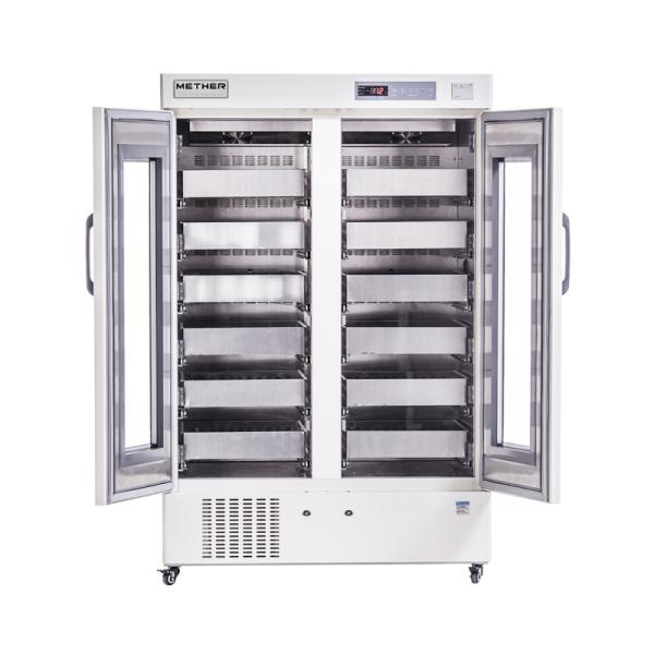 4 degré de certification CE Banque de sang réfrigérateur 1008 litres plus grande capacité