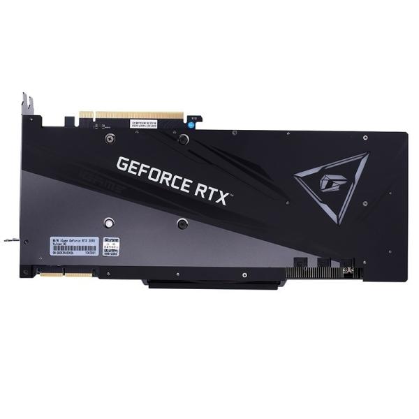 GPU Graphic Card RTX 3090 Colorful iGame 24GB 3 Fans GDDR6X 384 Bit BTC ETC Mining Cards