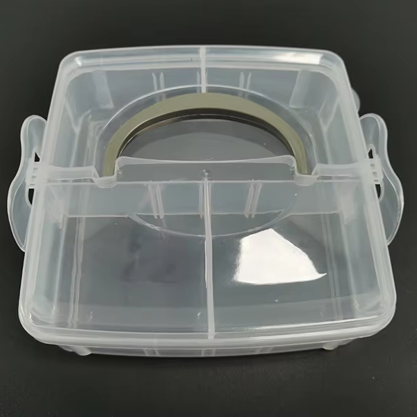 Customized Transparent Injection Molded Parts Plastic Boxes Mould Nail Art Accessories Storage Box