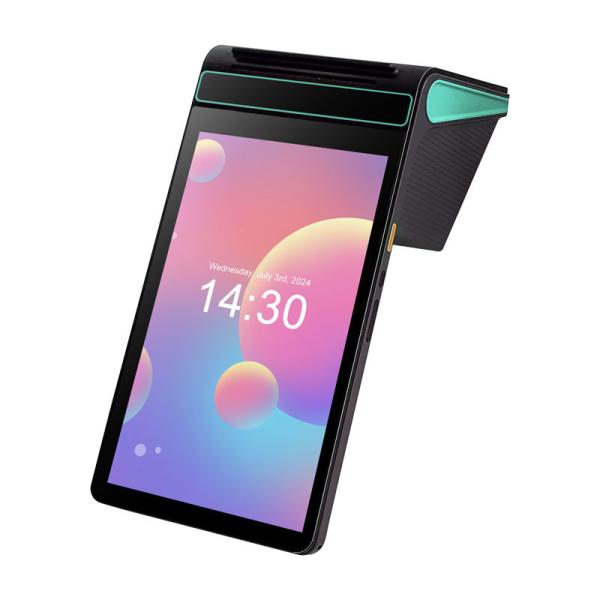 Android 12 Smart POS 16GB Rom POS Android Machine 8 Inch With Type C Card Slot