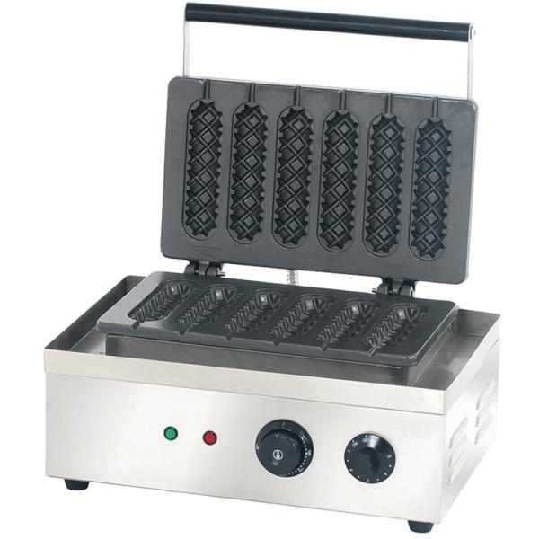 5 Crepe Stick Waffle Maker for Commercial 10kg Gross Weight 300x270x230mm Product Size