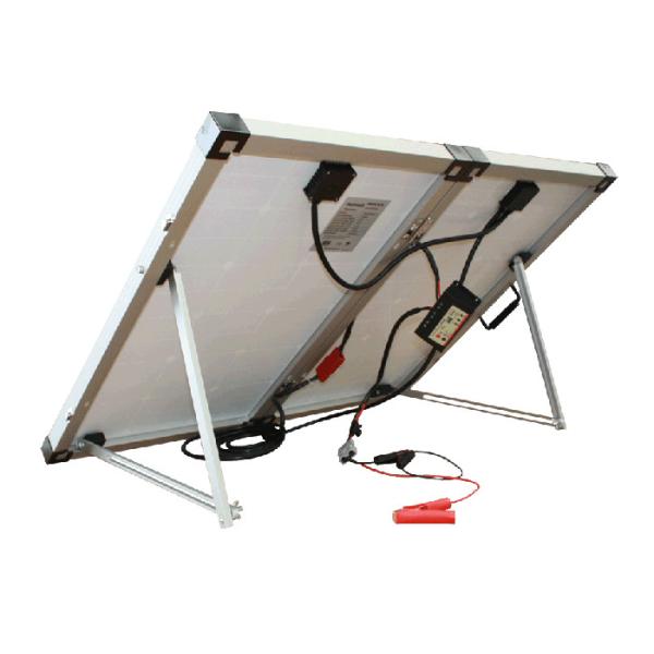 Рамка и нога черных портативных панелей солнечных батарей чемодана сверхмощная алюминиевая