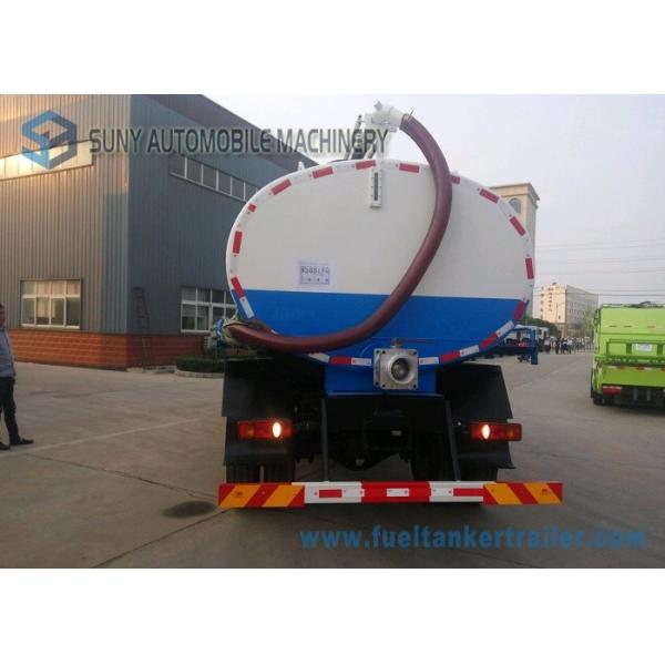 4x2 Driving Type Vacuum Tank Truck Cummins 210hp Fecal Suction Truck Vacuum Tank Truck