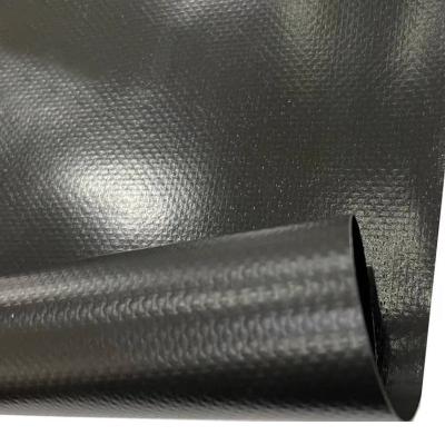 Tissu revêtu en PVC résistant à l'eau 500D 450GSM Tissu revêtu en vinyle pour sacs