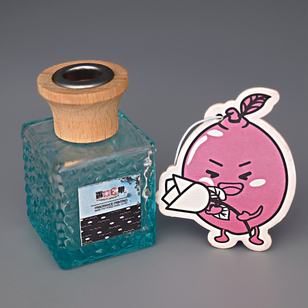 Car Scented Paper Air Fresheners Customized Logo Shaped