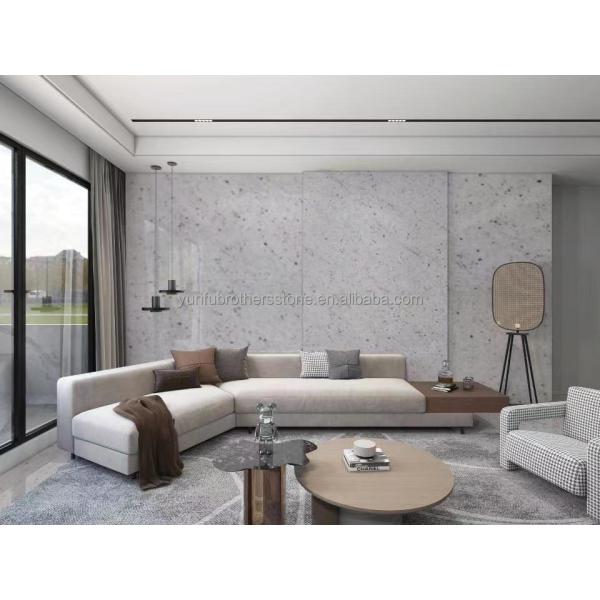 Flamed Natural Granite Tile Cut-to-Size for Modern White Kitchen Counter Top and More