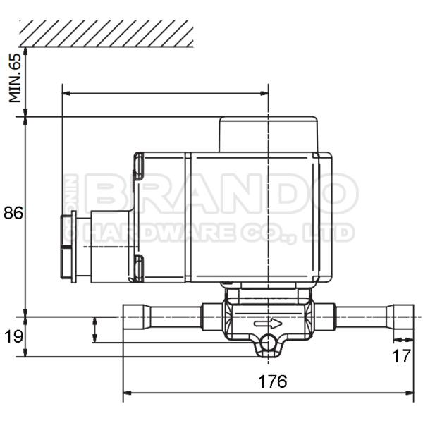 032L1225 032L5088 ODF EVR 15 7/8'' Refrigeration Solenoid Valve