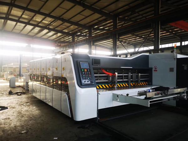 250pcs/Min Multi Color Flexo Printer Slotter Die Cutter