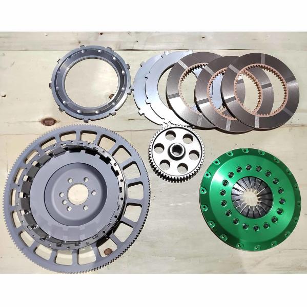 TB45 TB48 Racing Clutch Nissan Patrol Y61 7.25 Inch Rigid Triple Plate Clutch Kit