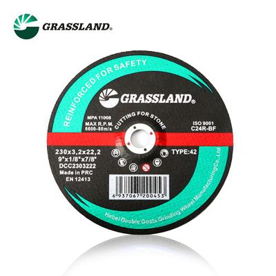 Discos de corte de pedra reforçados de T42 230x3.2x22.23mm